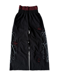 "signature" sweats black